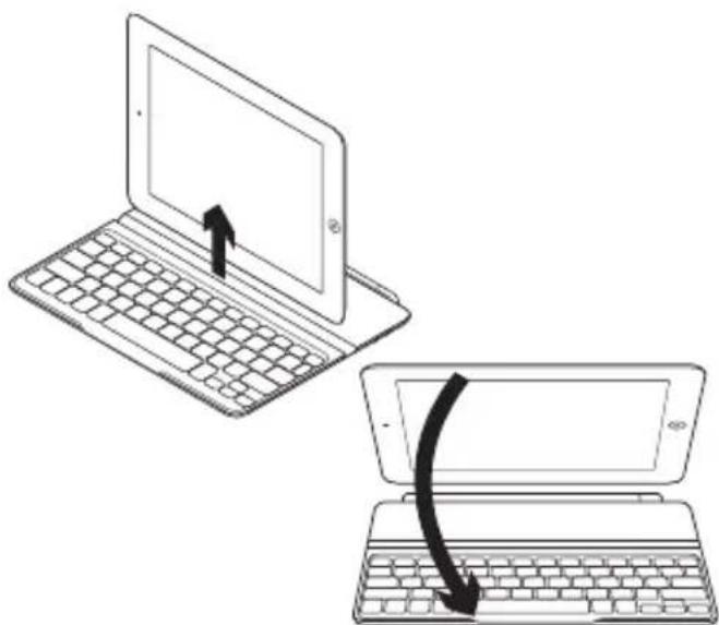 LOGITECH Keyboard Case Ultrathin - Protezione dell'iPad durante il trasporto - 1