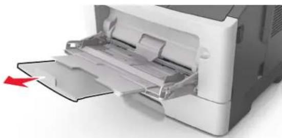 LEXMARK MS610de - Alimentation du chargeur multifonction - 3