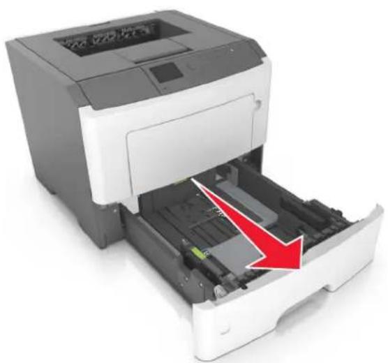 LEXMARK MS610de - Chargement des tiroirs - 1