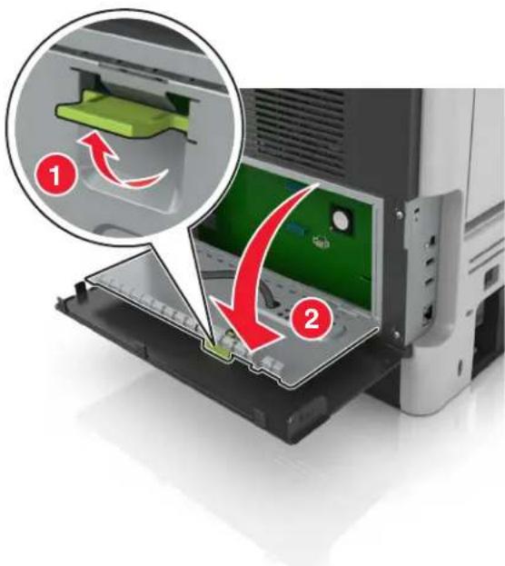 LEXMARK MS610de - Accès à la carte contrôleur - 3