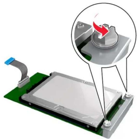 LEXMARK MS610de - Installation d'un disque dur sur l'imprimante - 2