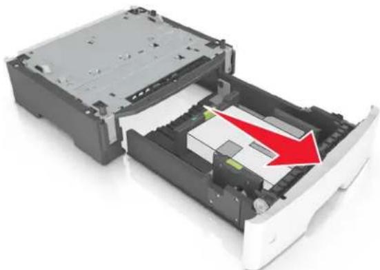 LEXMARK MS610de - Installation des tiroirs optionnels - 4
