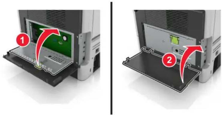 LEXMARK MS610de - Accès à la carte contrôleur - 5