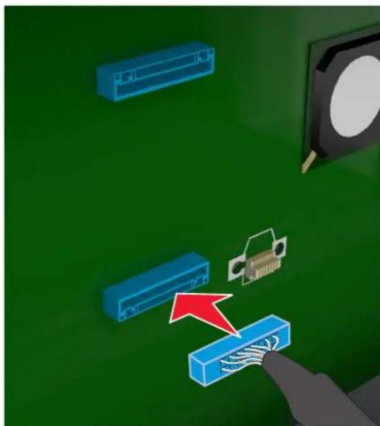 LEXMARK MS610de - Installation d'un disque dur sur l'imprimante - 5