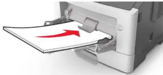LEXMARK MS610de - [x]-bourrage papier, dégagez le dispositif d'alimentation manuelle. [25y.xx] - 3