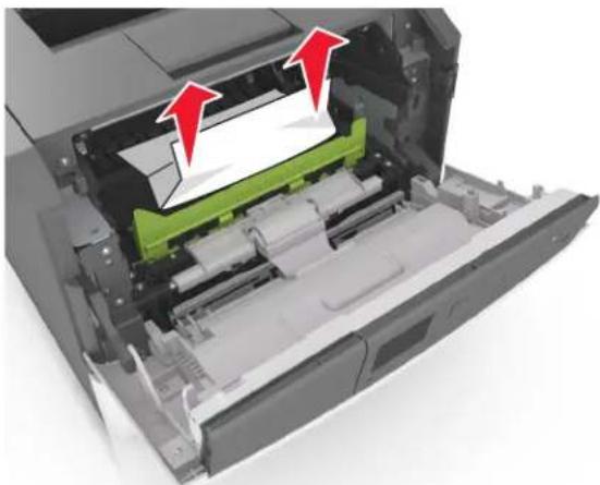 LEXMARK MS610de - [x]-bourrage papier, ouvre la porte avant. [20y.xx] - 7