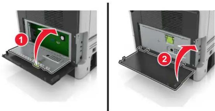 LEXMARK MS610dte - Accès à la carte contrôleur - 5