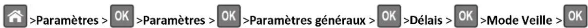 LEXMARK MS610dte - A partir du panneau de commandes de l'imprimante - 1