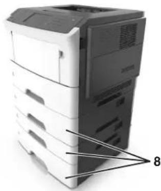 LEXMARK MS610dte - Modèles de base et configurés - 2