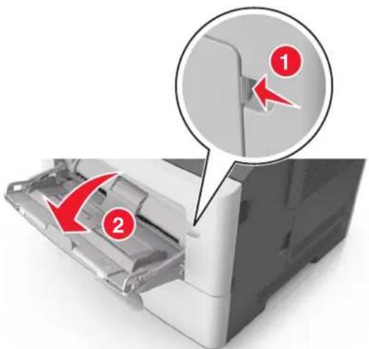 LEXMARK MS610dte - Alimentation du chargeur multifonction - 1
