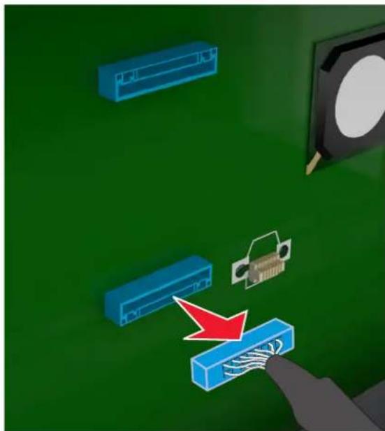 LEXMARK MS610dte - Retrait du disque dur de l'imprimante - 2