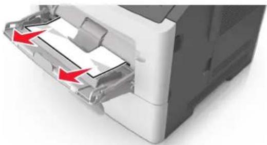 LEXMARK MS610dte - [x]-bourrage papier, dégagez le dispositif d'alimentation manuelle. [25y.xx] - 1