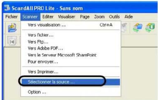 FUJITSU fi60F - ■Si vous exploitez le pilote TWAIN - 1