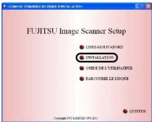 FUJITSU fi60F - ■Installation du pilote ISIS - 4