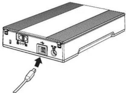 FUJITSU fi60F - ■ Branchement du cable d'interface USB - 1