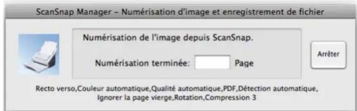 FUJITSU ScanSnap S1500 Deluxe - Appuyez sur la touche [scan] du scansnap. - 3