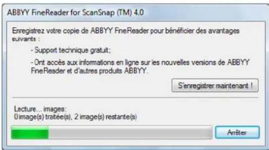FUJITSU ScanSnap S1500 Deluxe - Appuyez sur la touche [scan] du scansnap. - 1
