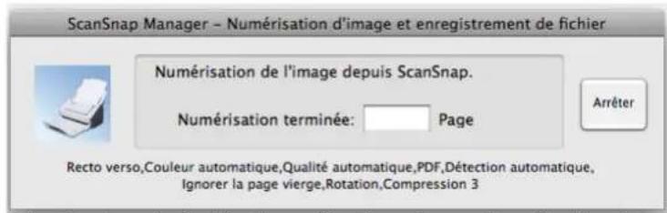 FUJITSU ScanSnap S1500 Deluxe - Appuyez sur la touche [scan] du scansnap. - 3