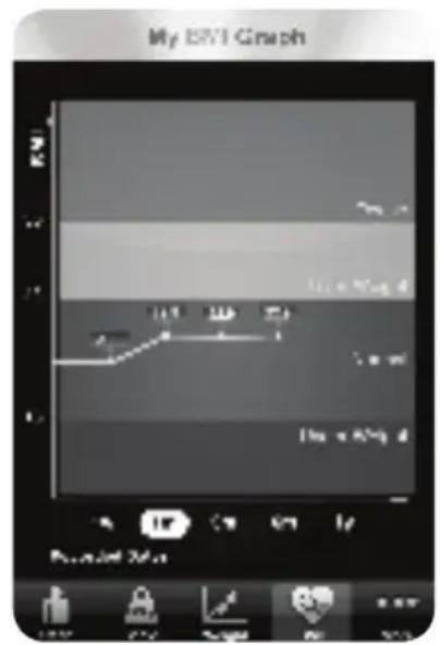 DOMO DO9104W - BMI : CONSULTER L'ÉVOLUTION DE L'IMC - 2