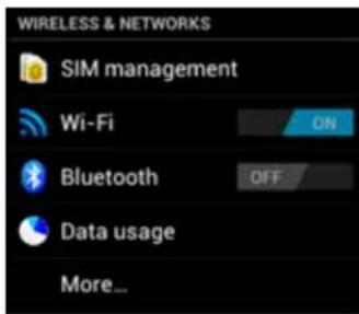 Yarvik Ingenia Horizon 5 - Nabídka 4.1 Settings (Nastavení) - 1