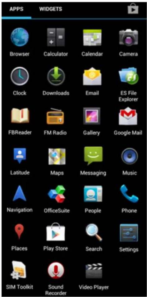 Yarvik Ingenia Horizon 5 - Apps (Aplikacije) - 1