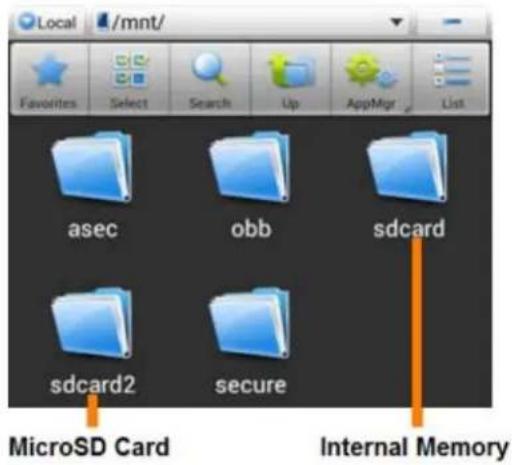 Yarvik Ingenia Horizon 5 - Prístup k vašej MicroSD karte v programe ES File Explorer - 3