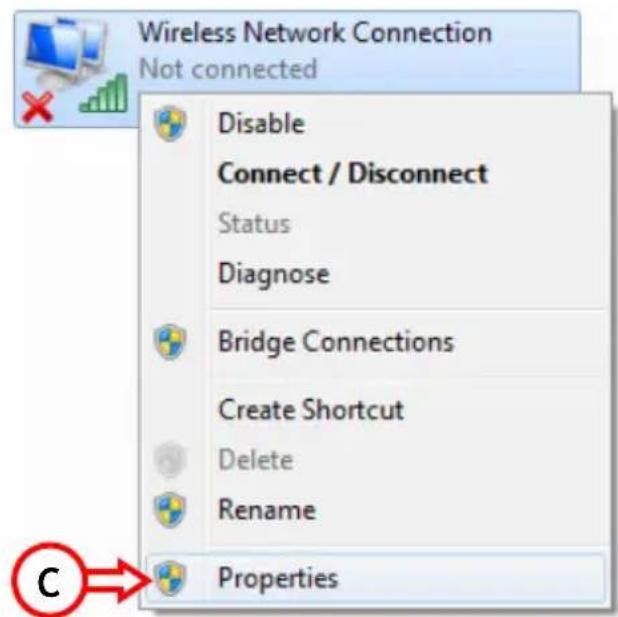 CONCEPTRONIC 150N WL - Konfiguration der IP-Adresse - 2