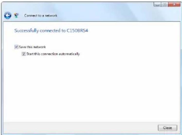 CONCEPTRONIC 150N WL - Handmatig verbinden in Windows Vista - 4