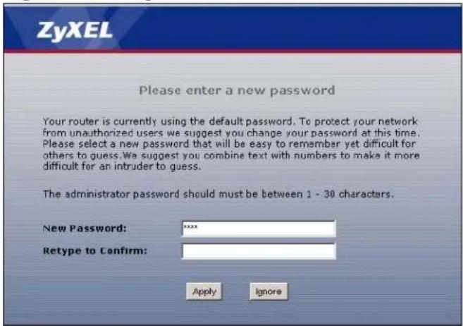ZYXEL NBG416N - Accessing the Web Configurator - 2