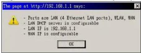 ZYXEL NBG416N - General Screen - 2