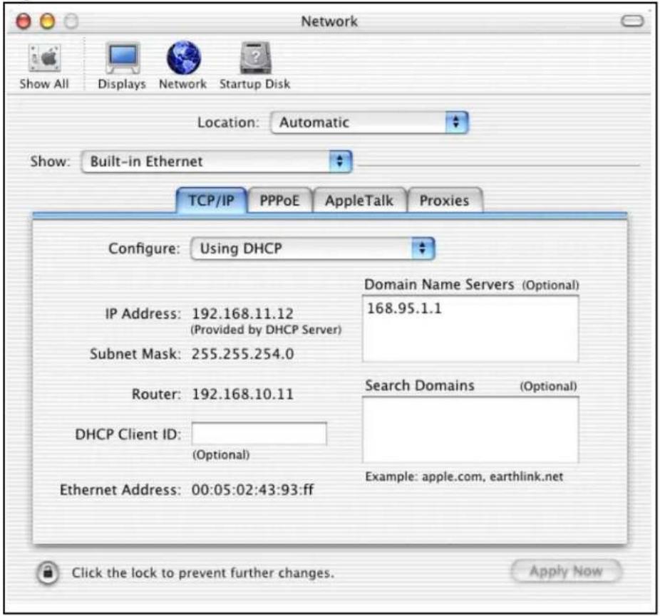 ZYXEL NBG416N - Macintosh OS X - 2