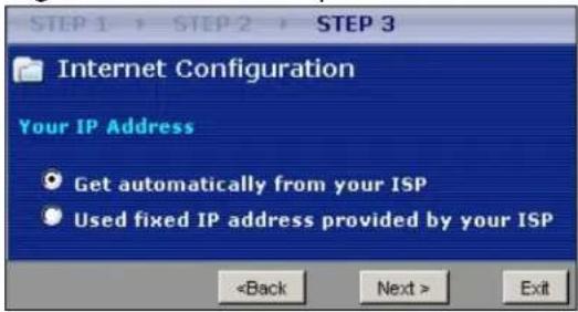 ZYXEL NBG416N - Your IP Address - 1