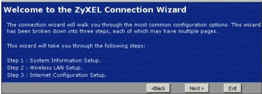 ZYXEL NBG416N - Wizard Setup - 3
