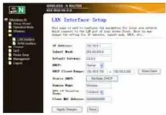 Approx 4Port LiteN - Paramètres LAN - 1