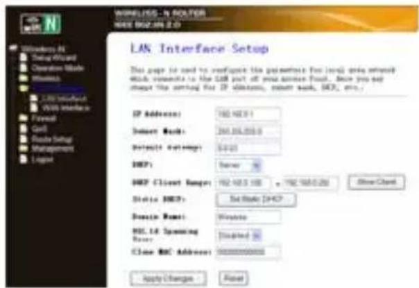 Approx 4Port LiteN - Ajustes LAN - 1