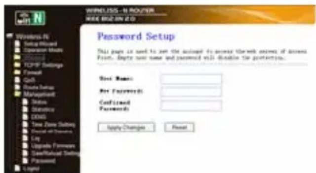 Approx 4Port LiteN - Alterar a Password de administração - 1