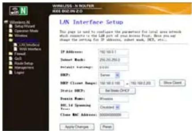 Approx appR300V2 - LAN Einstellungen - 1