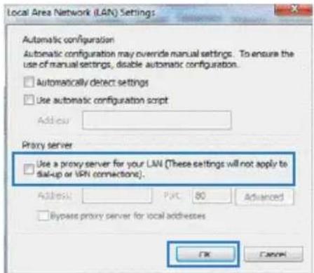 ASUS RTN53 - Désactivez le serveur proxy si celui-ci est activé. Sous Windows® 7 - 2