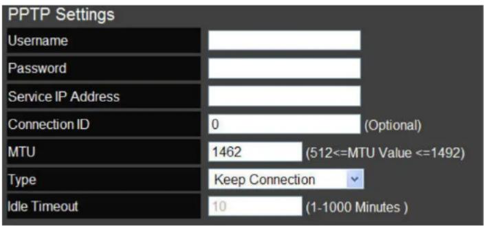 ENGENIUS EIR900 - PPTP Settings - 1