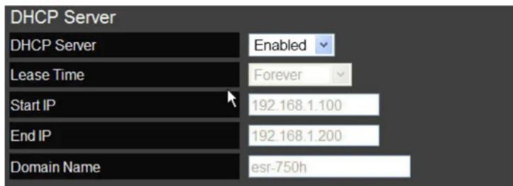 ENGENIUS EIR900 - DHCP Server - 1