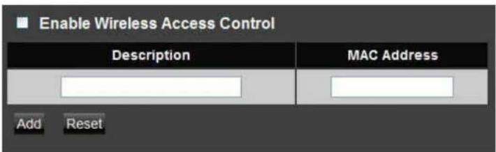ENGENIUS EIR900 - Enable Wireless Access Control - 1