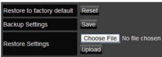 ENGENIUS EIR900 - Backing Up Settings - 1