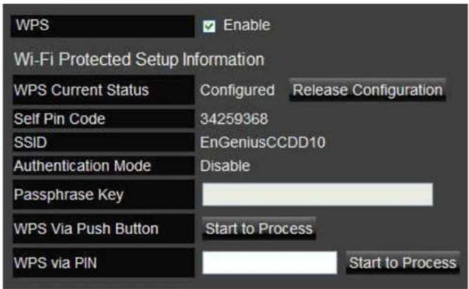 ENGENIUS EIR900 - Configuring Wi-Fi Protected Setup - 1
