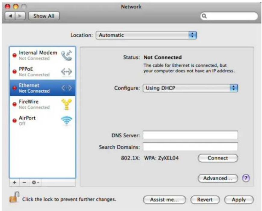 ZYXEL NBG6503 - Mac OS X: 10.5 and 10.6 - 3