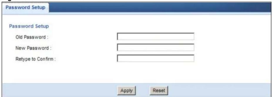 ZYXEL NBG6503 - Password Screen - 1