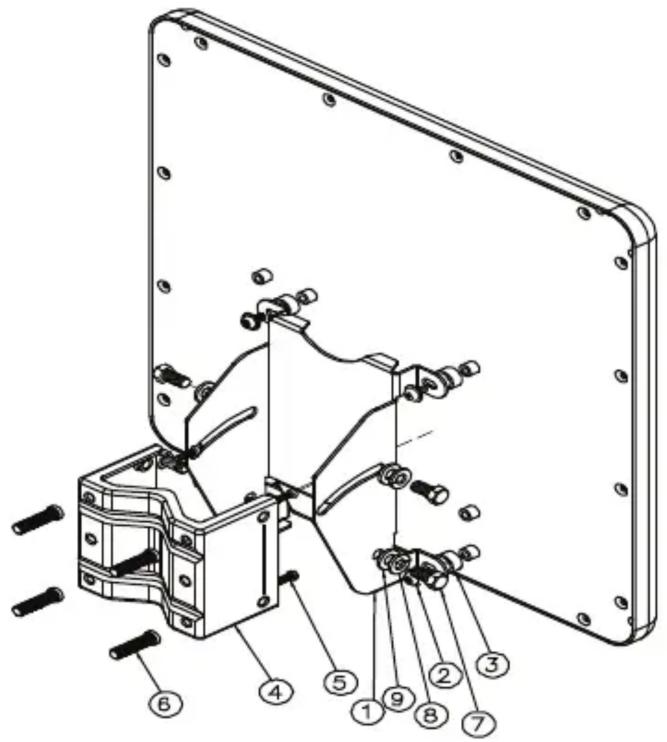 D-LINK ANT701400N - Triple Polarization Directional Antenna - 6