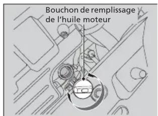 Honda Odyssey (2013) - Ajouter de l'huile moteur - 1