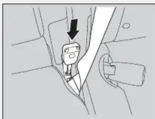 Honda Odyssey (2013) - Ceinture de sécurité avec ancrage amovible - 2