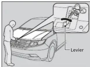 Honda Odyssey (2013) - Ouverture du capot - 2