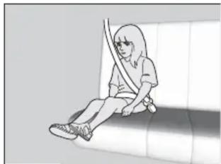 Honda Odyssey (2013) - Vérification de l'ajustement de la ceinture de sécurité - 1